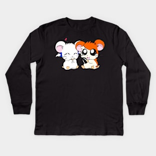 Hamtaro hamster Cute Kids Long Sleeve T-Shirt